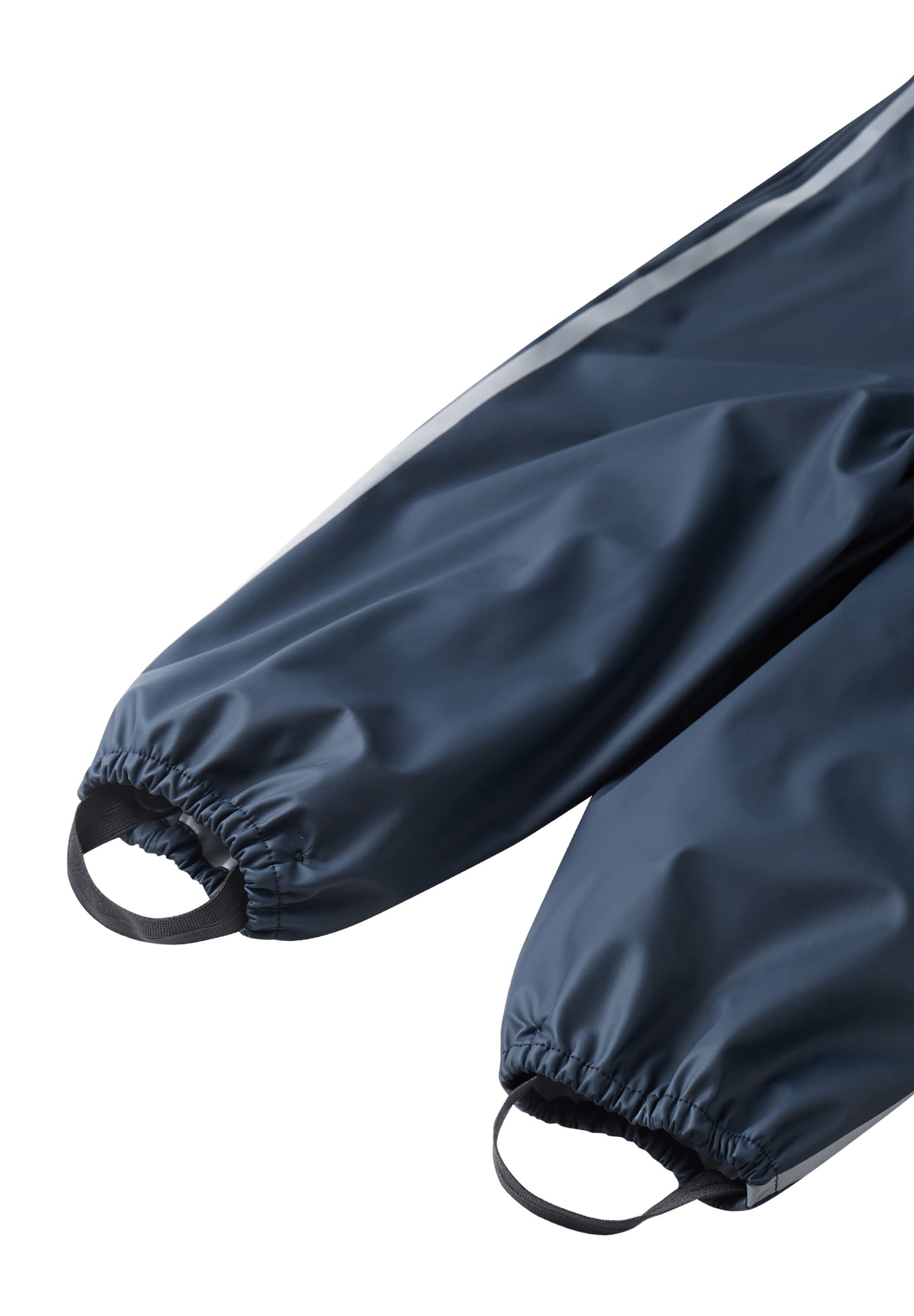 Reima Bliue rain pants with detachable foot loops