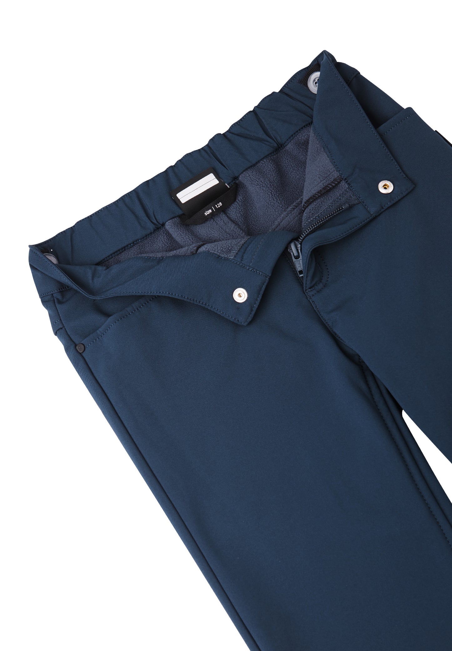 Reima Idea Softshell Pants with fleece on reverse