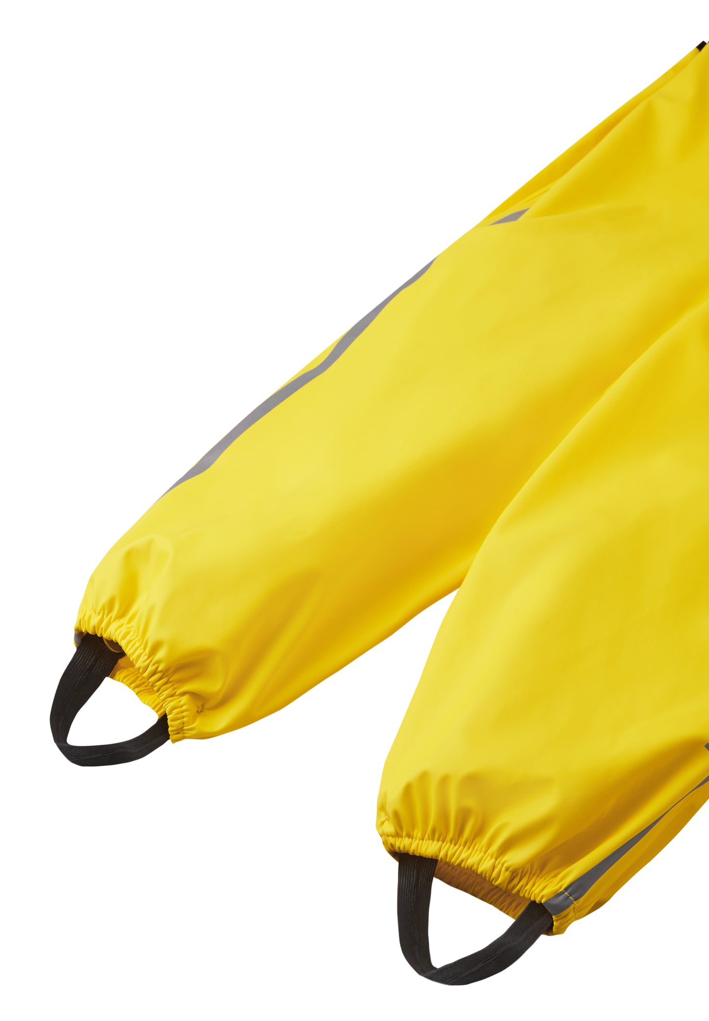 Reima Yellow Waterproof Rain Pants with detachable Foot Loops