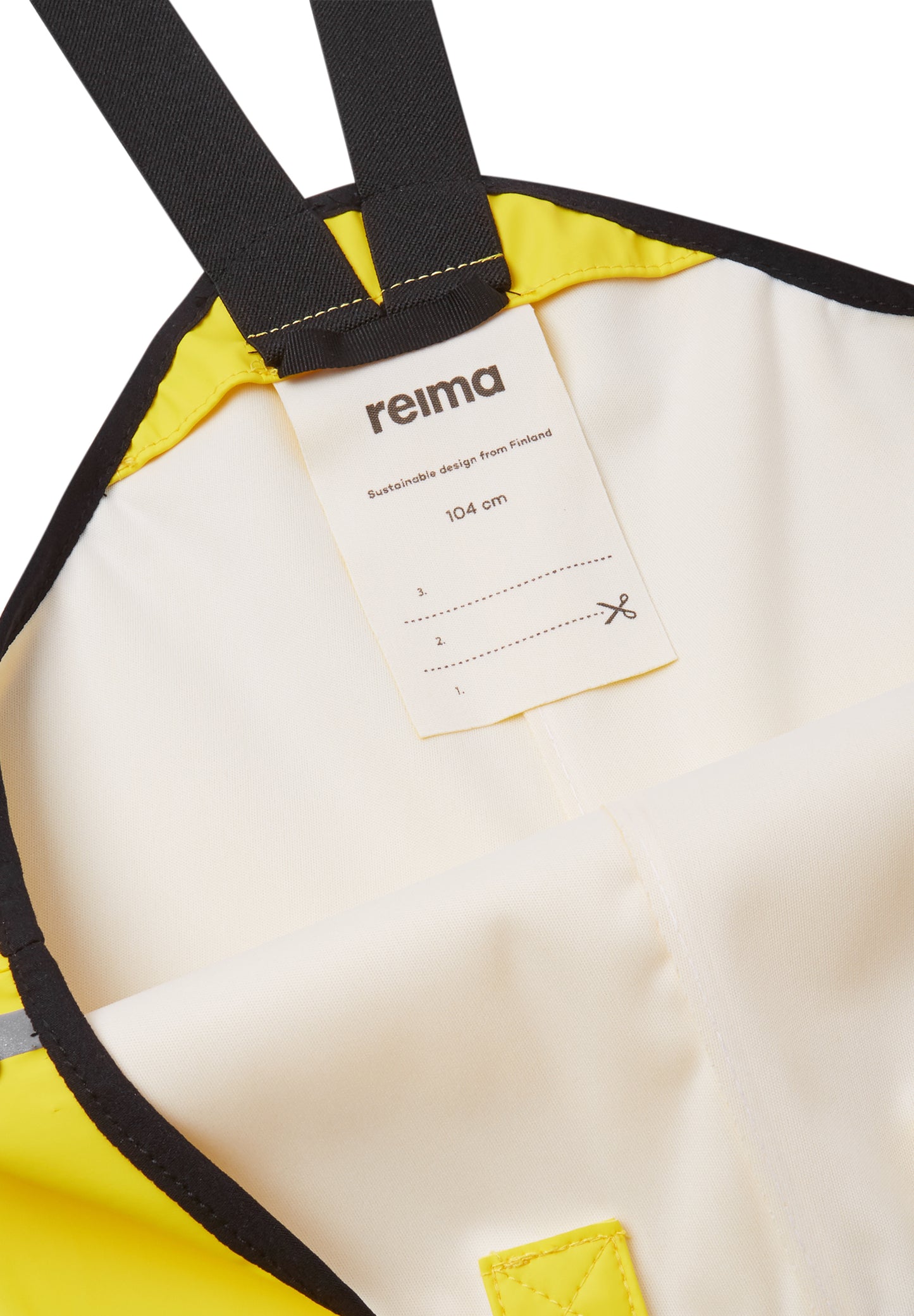 Reima Yellow rain pants