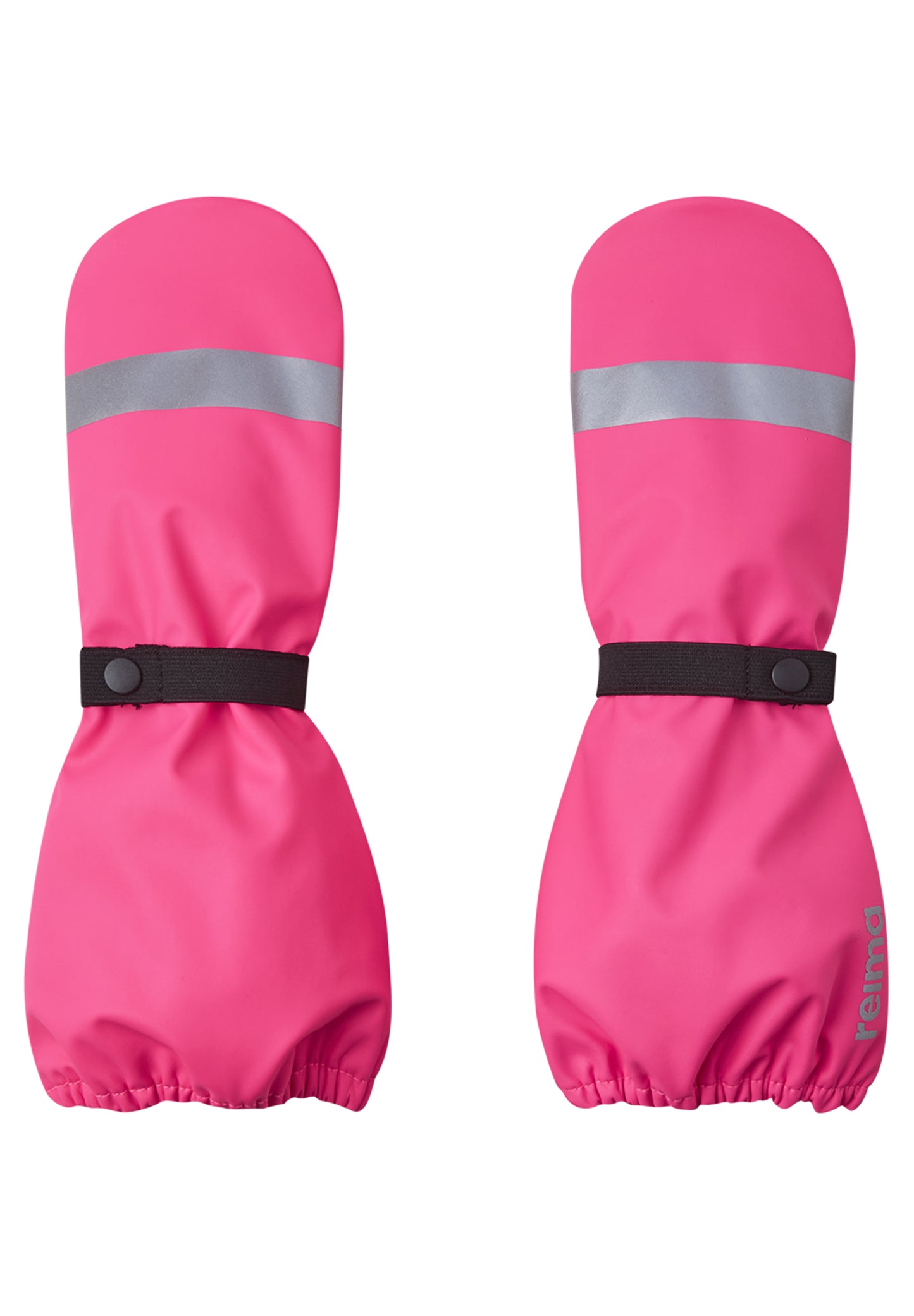 Reima kids mittens Waterproof, welded seams | Brushed polyester knit lining | Reflecting details