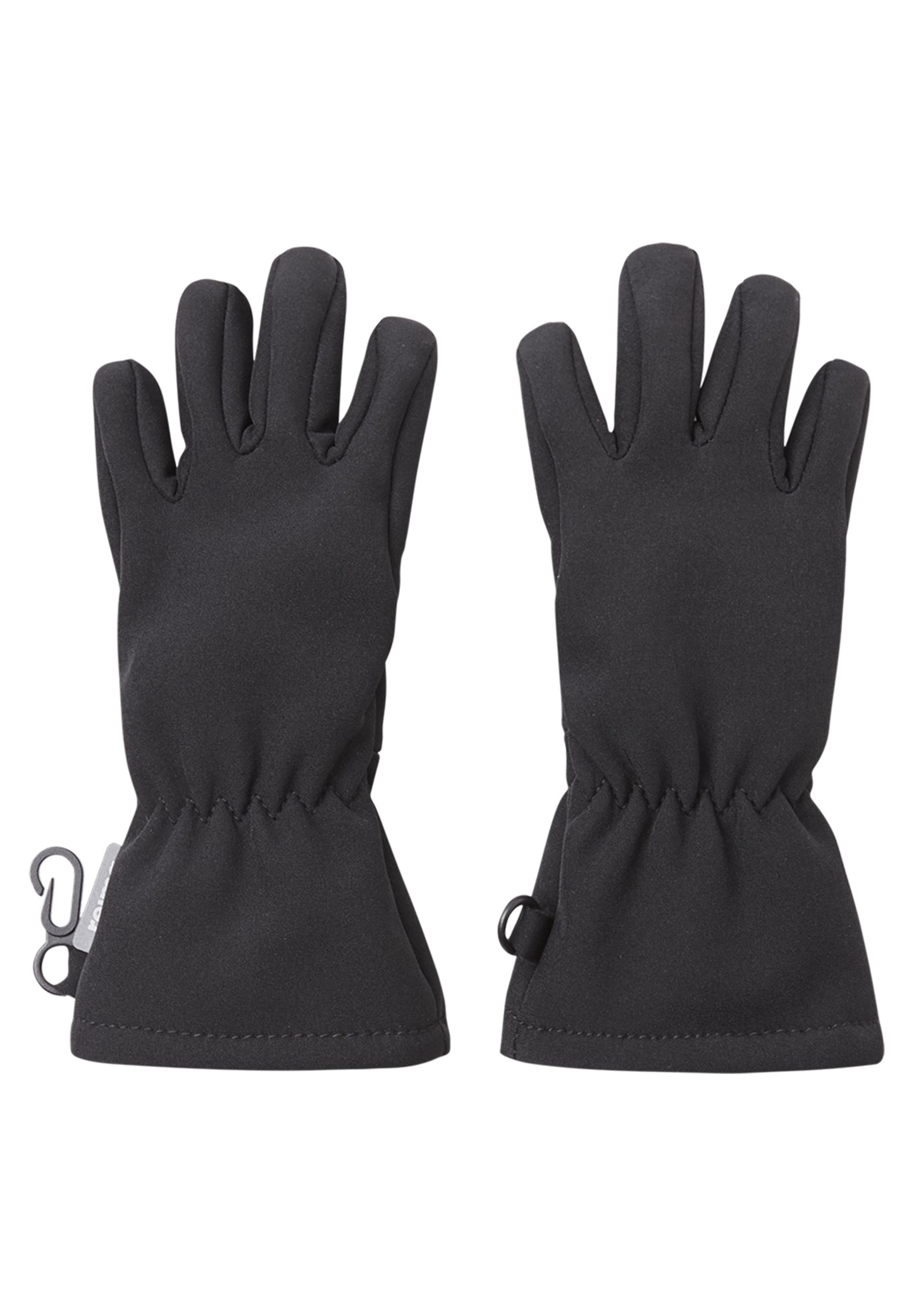 Reima Black water-repellent softshell gloves Budapest
