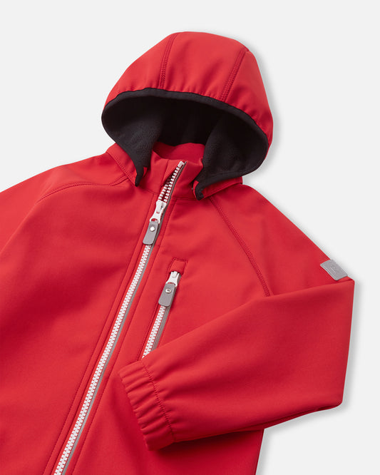 Kids' Softshell Water-repellent Jacket Vantti