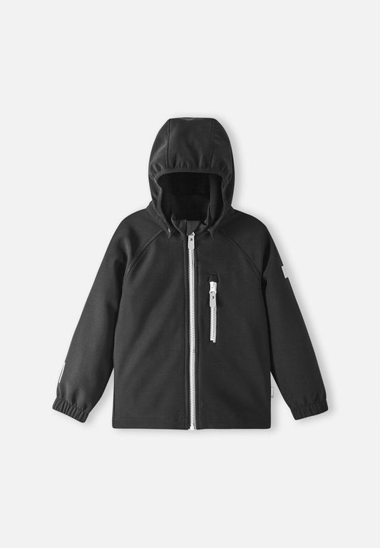 Kids' Softshell Water-repellent Jacket Vantti