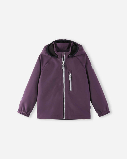 Kids' REIMA Softshell Water-repellent Jacket Vantti, School Uniform