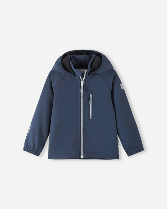 Kids' REIMA Softshell Water-repellent Jacket Vantti, School Uniform