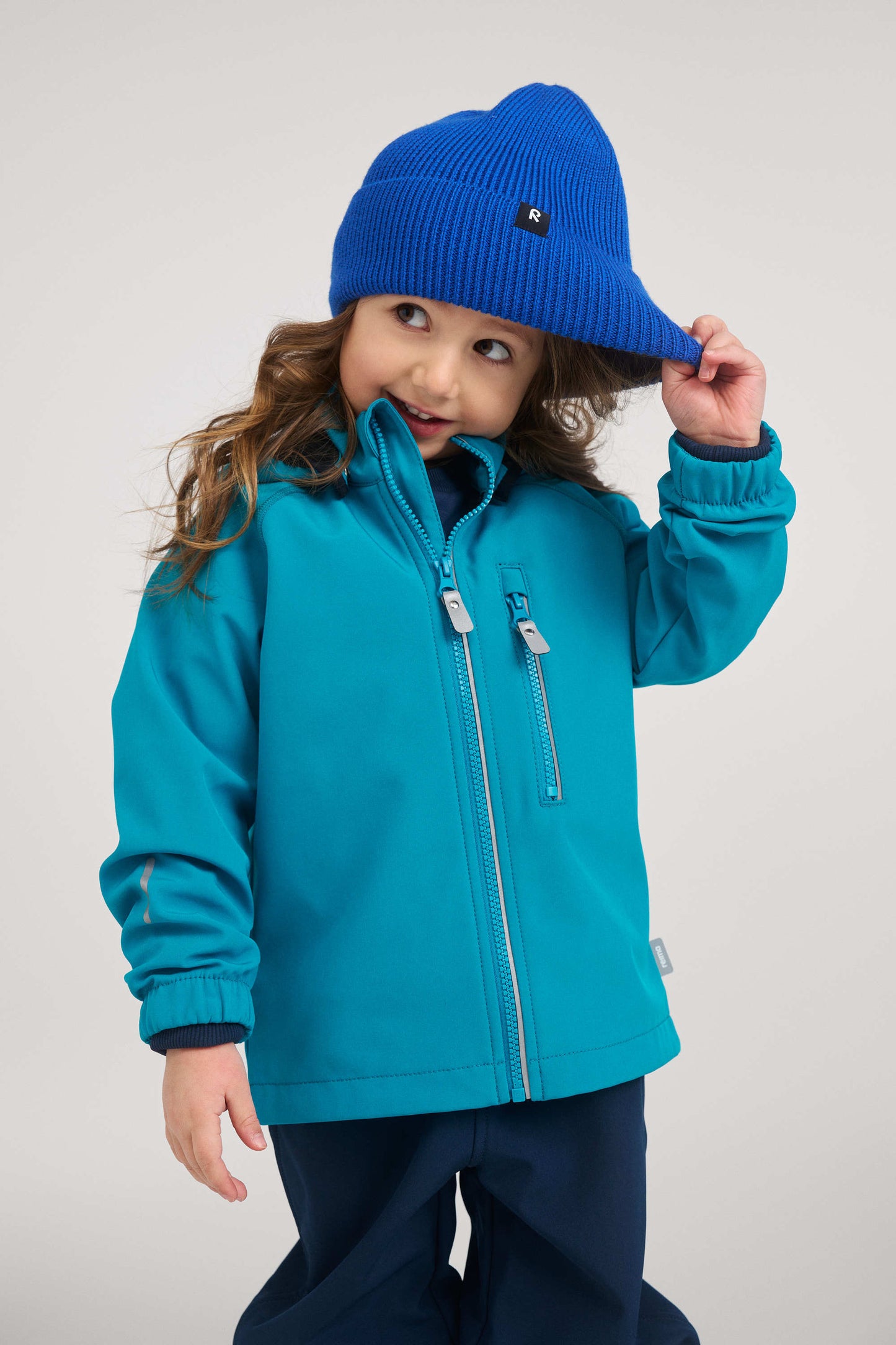 Kids' REIMA Softshell Water-repellent Jacket Vantti