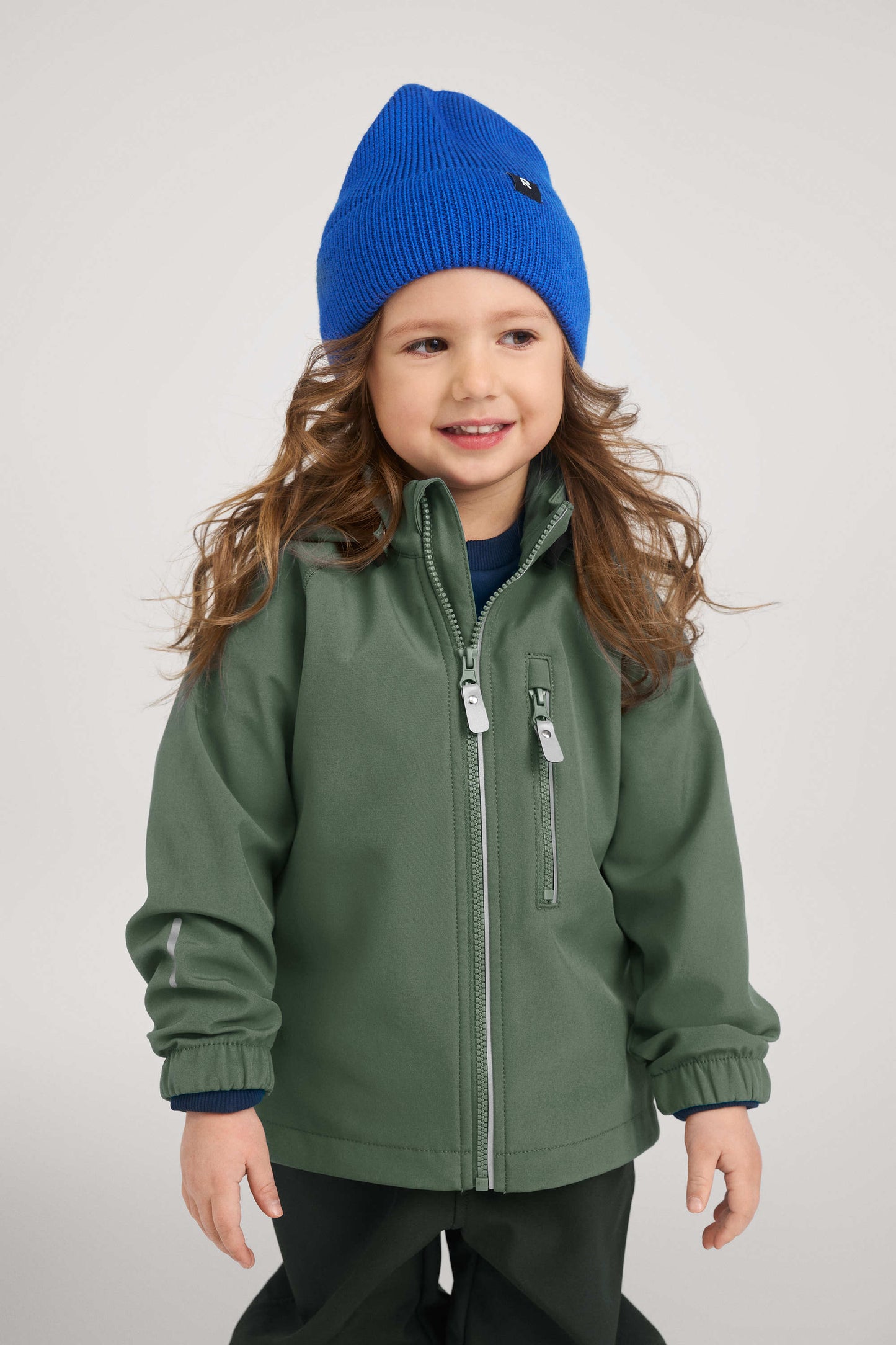 Kids' REIMA Softshell Water-repellent Jacket Vantti