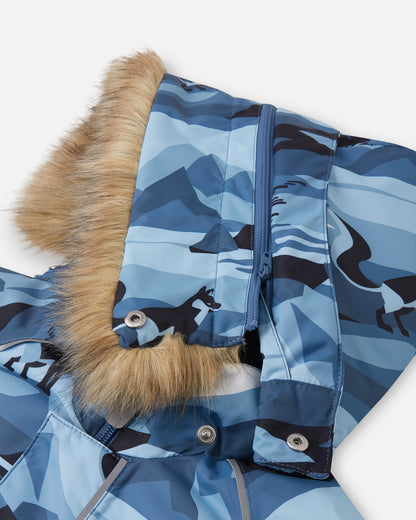 Toddlers' Reima winter overall, Lappi