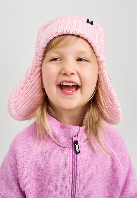 Gyerek merinó gyapjú sapka, Solmu