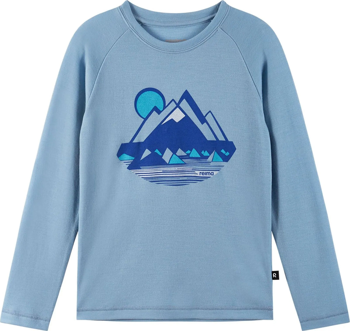 Reima Kids' Wool Long-Sleeve Shirt, Viisas